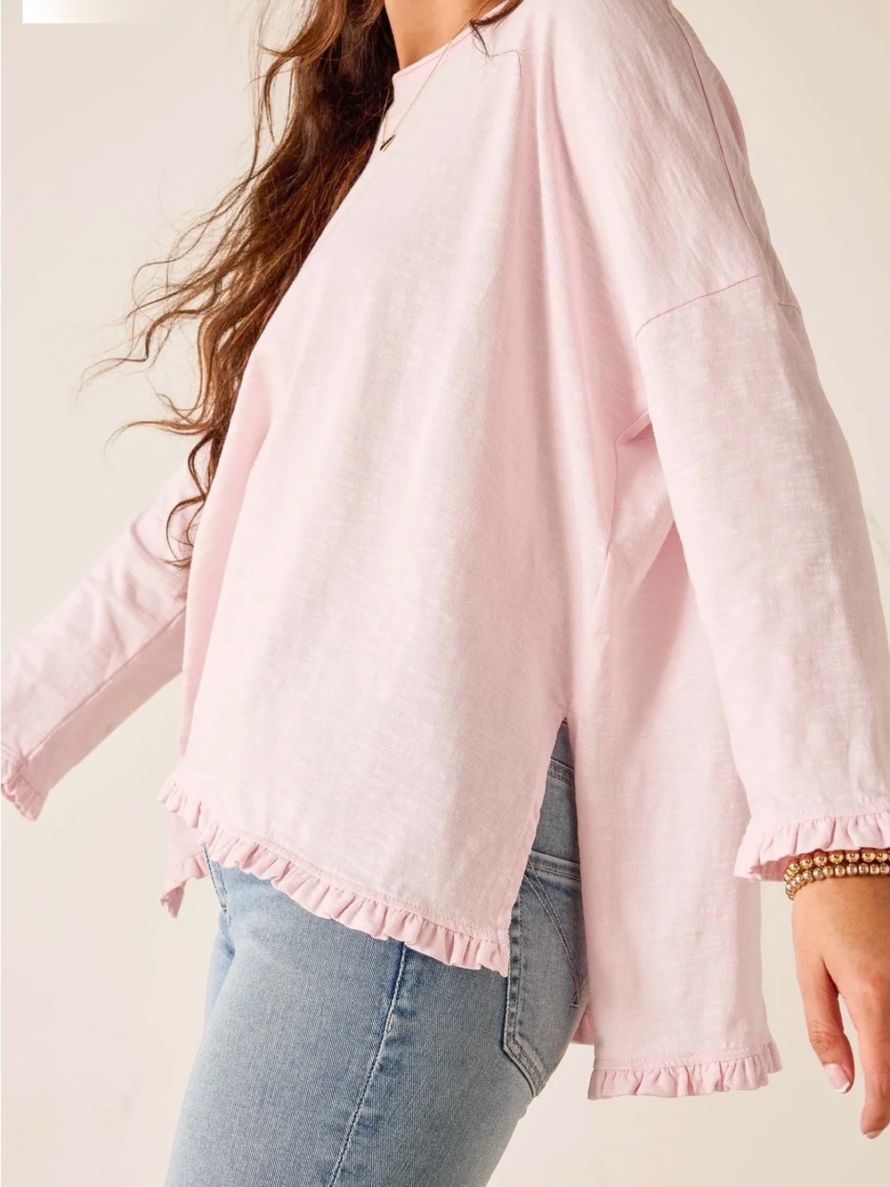 Catalina Ruffle Tee - Picture 2 of 4